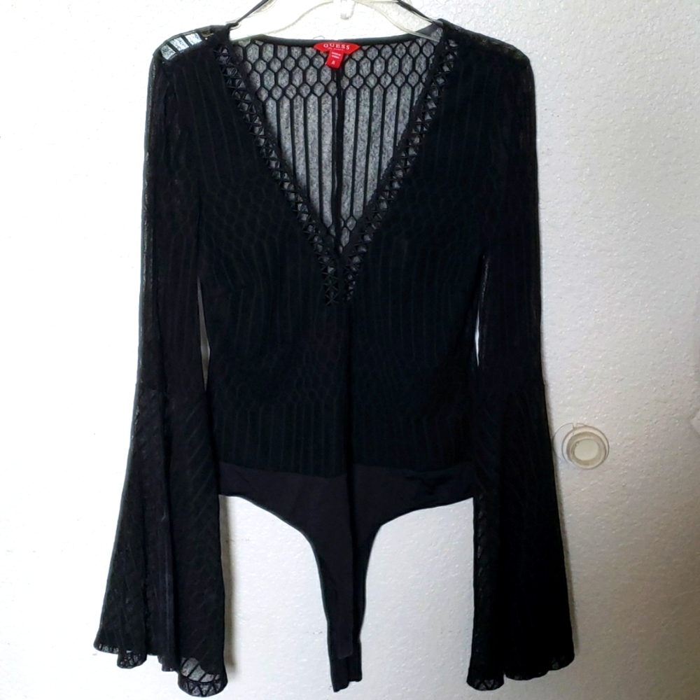 Guess body suit black size M